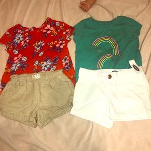 2 little girl’s outfits 3T